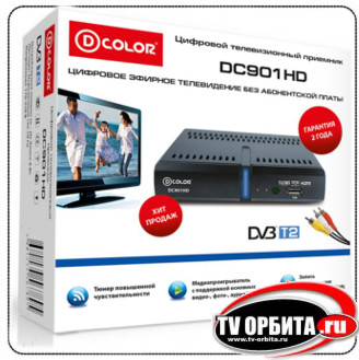 D-COLOR DC901HD -  DVB-T2 